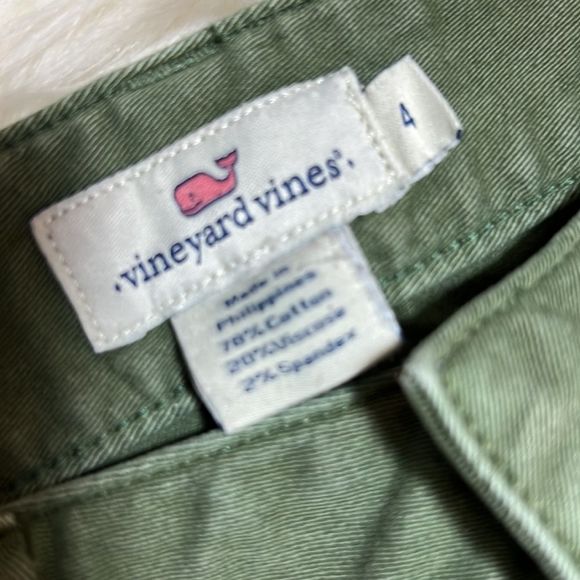 Vineyard Vines Pants Womens 4 Green Khaki Casual Slacks Preppy Ladies - Picture 3 of 10